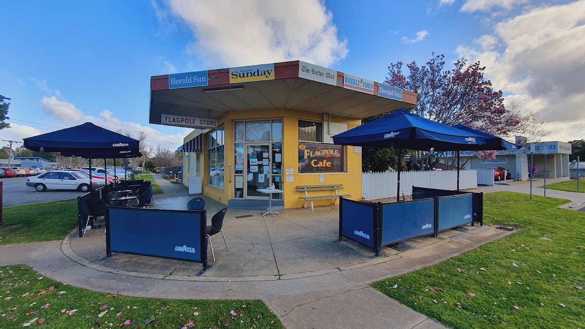 Flagpole cafe