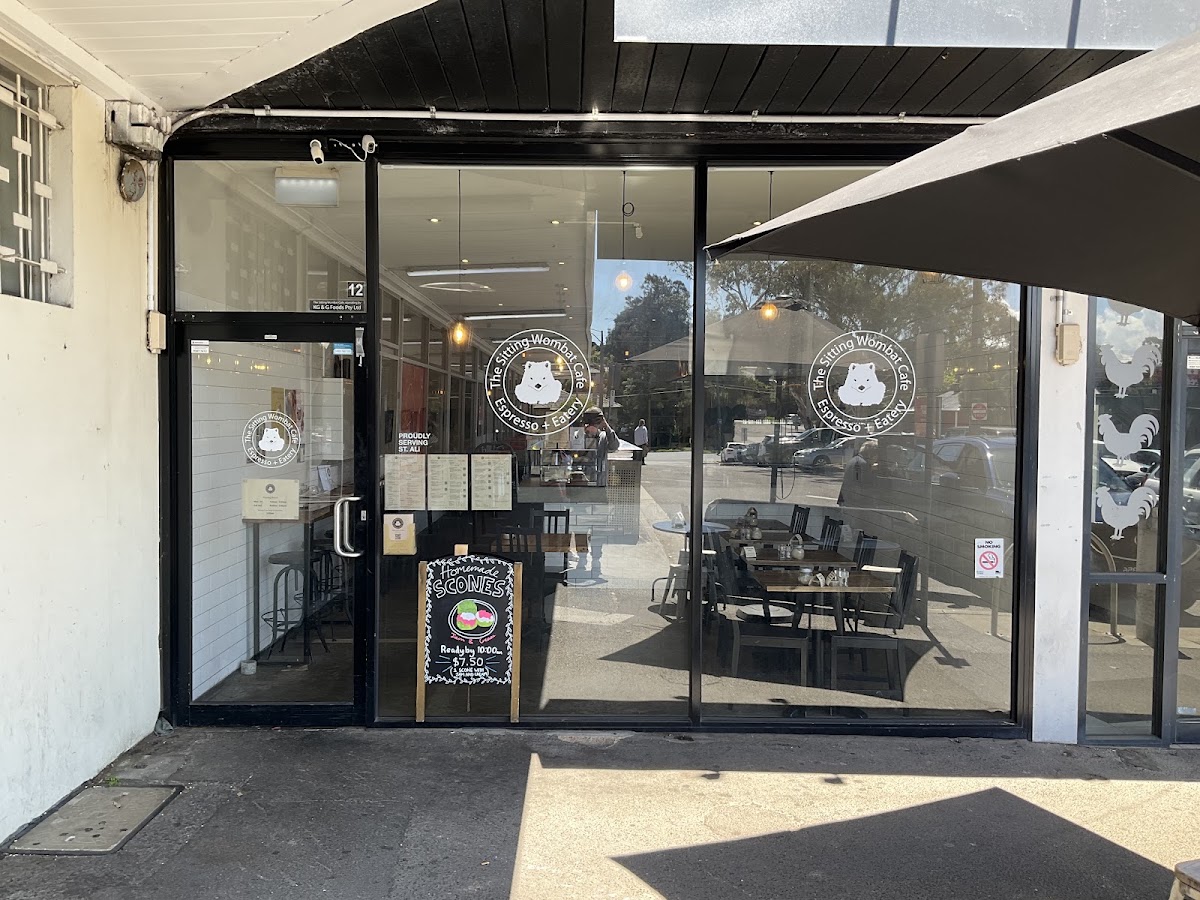 The Sitting Wombat Cafe.