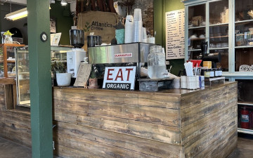 Sunny Bear coffee roasters shop.