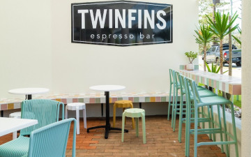 TwinFins espresso Bar